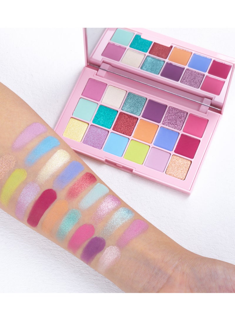 BOLVER Eyeshadow Palette in 18 Shades – E08 - Image 2