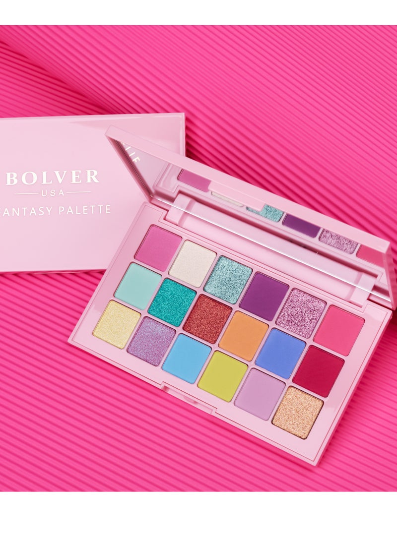 BOLVER Eyeshadow Palette in 18 Shades – E08 - Image 3