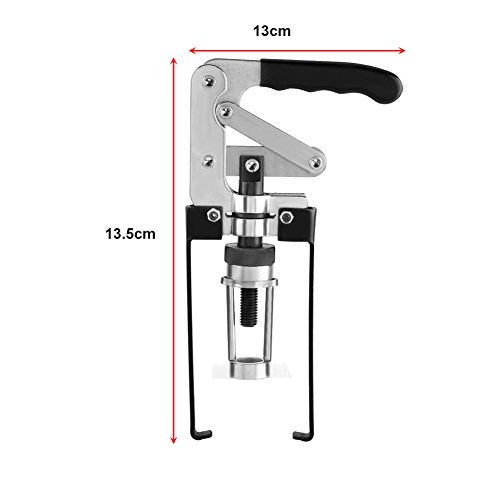 ZERONE Valve Spring Removal Tool,Valve Compressor Tool Overhead Valve Spring Compressor Removal Tool Engines Seal Keeper Replacemet,Valve Compressor Tool for Most Trucks Cars Removing Valve Springs Retainer - Image 3