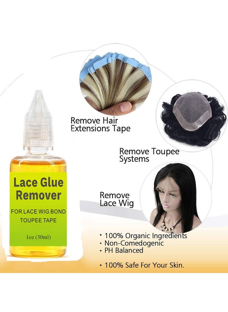 إزالة الصمغ السريع إزالة الشعر جهاز الجبهة الدنتلة شعر مستعار 30ml - Image 3