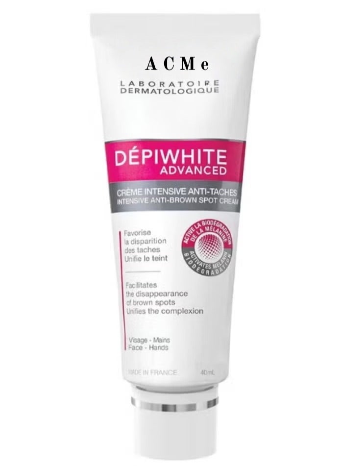 acme - ACM DEPIWHITE ADVANCED INTENSIVE ANTI-BROWN SPOT CREAM 40ml - Image 1