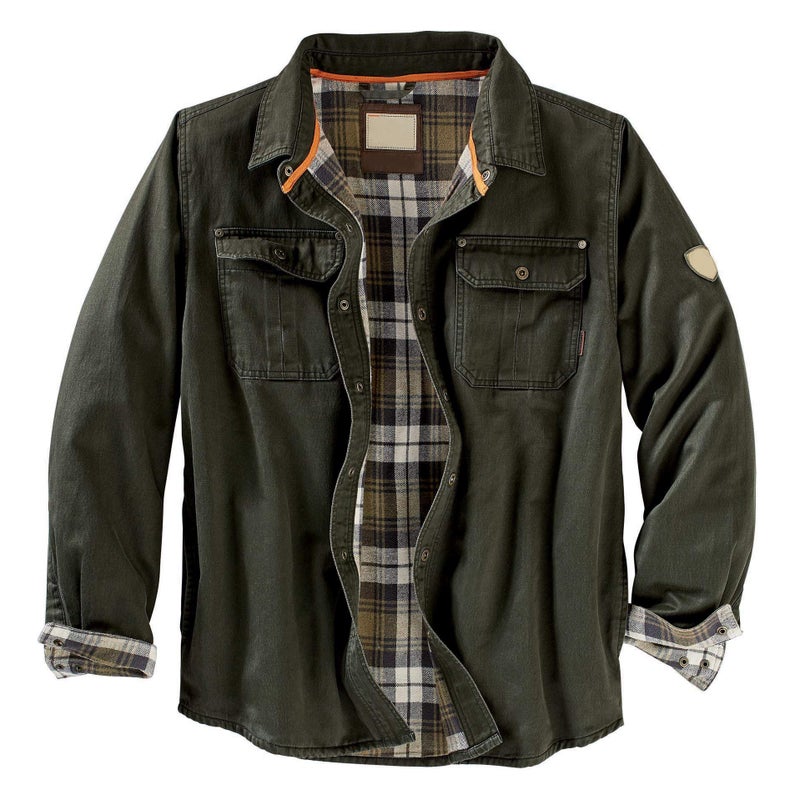 Men's Motorcycle Style Heavy Duty Long Sleeve Casual Jacket