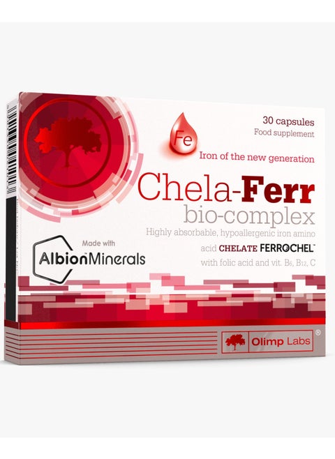 OLIMP LABS CHELA-FERR BIO-COMPLEX 30 CAPSULES