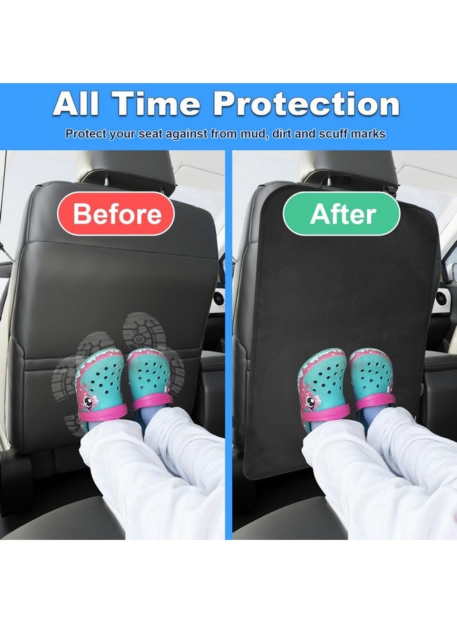 Homakover Heavy Duty Kick Mats Back Seat Protectors for Kids, X-Large Durable Car Back Seat Cover, Waterproof Sag Proof Kick Mats Back Seat Protector for Vehicles Protect from Dirt, Mud & Scratches, X-Large - Image 3