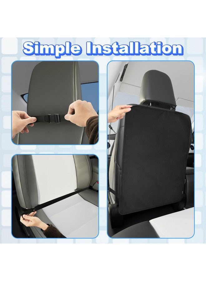 Homakover Heavy Duty Kick Mats Back Seat Protectors for Kids, X-Large Durable Car Back Seat Cover, Waterproof Sag Proof Kick Mats Back Seat Protector for Vehicles Protect from Dirt, Mud & Scratches, X-Large - Image 4