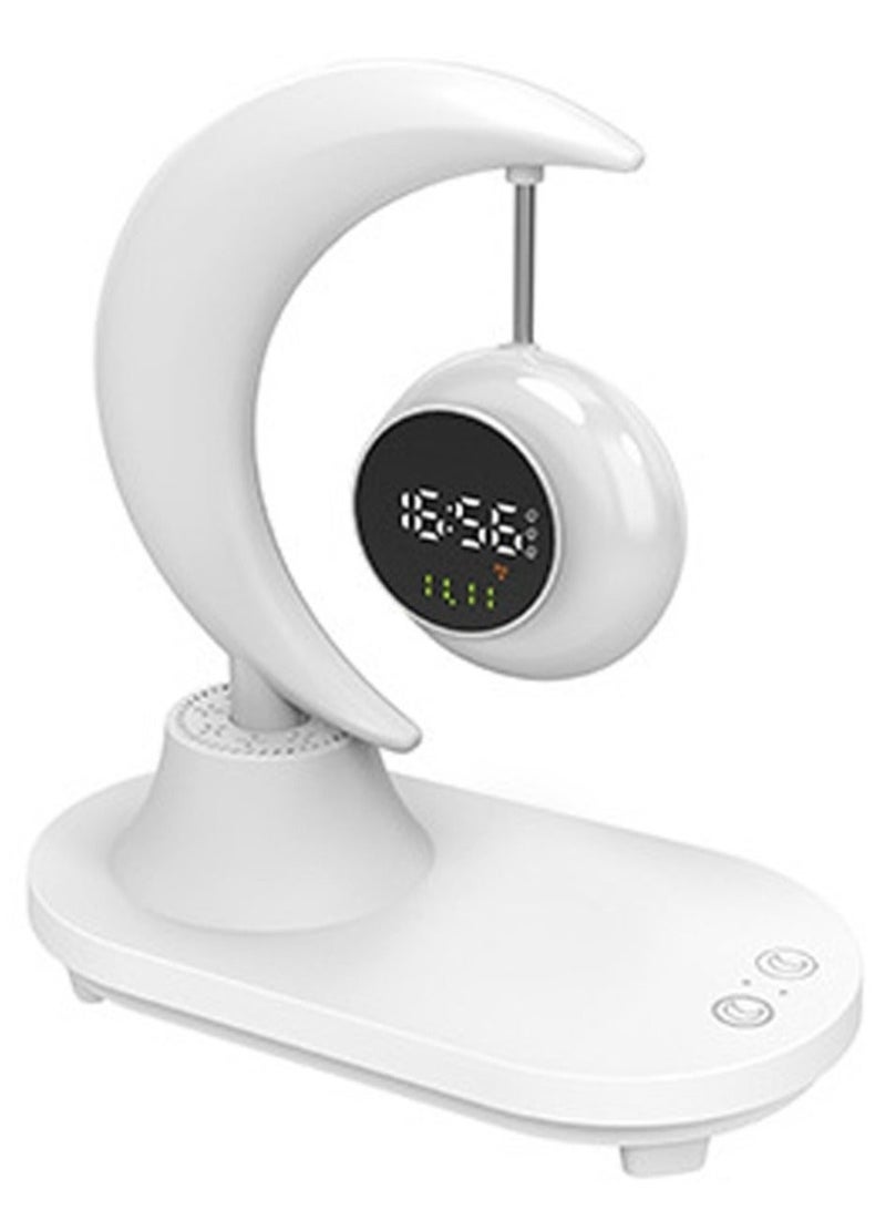 Raxoom Basic Model Bluetooth Moon Audio Atmosphere Light Infinitely Dimmable With Clock Display - Image 1