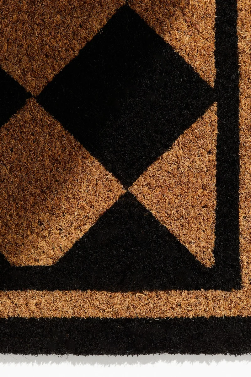 H&M Patterned coconut fibre doormat