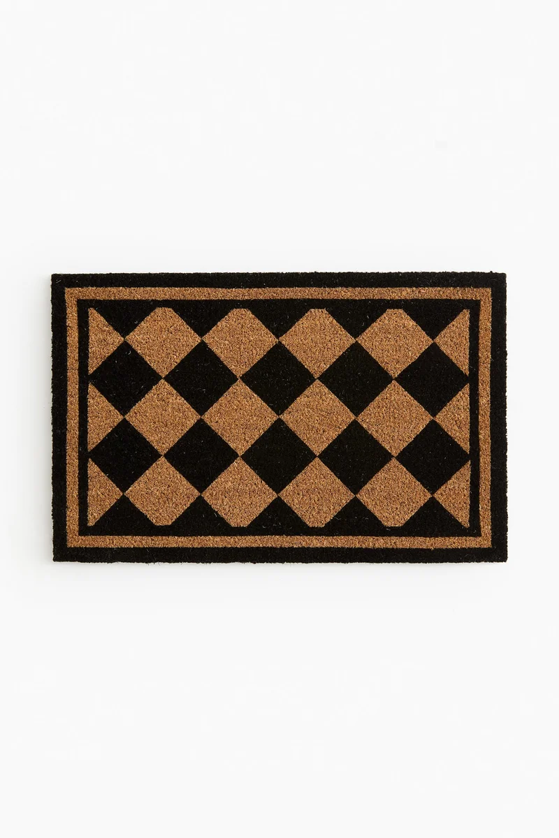 H&M Patterned coconut fibre doormat