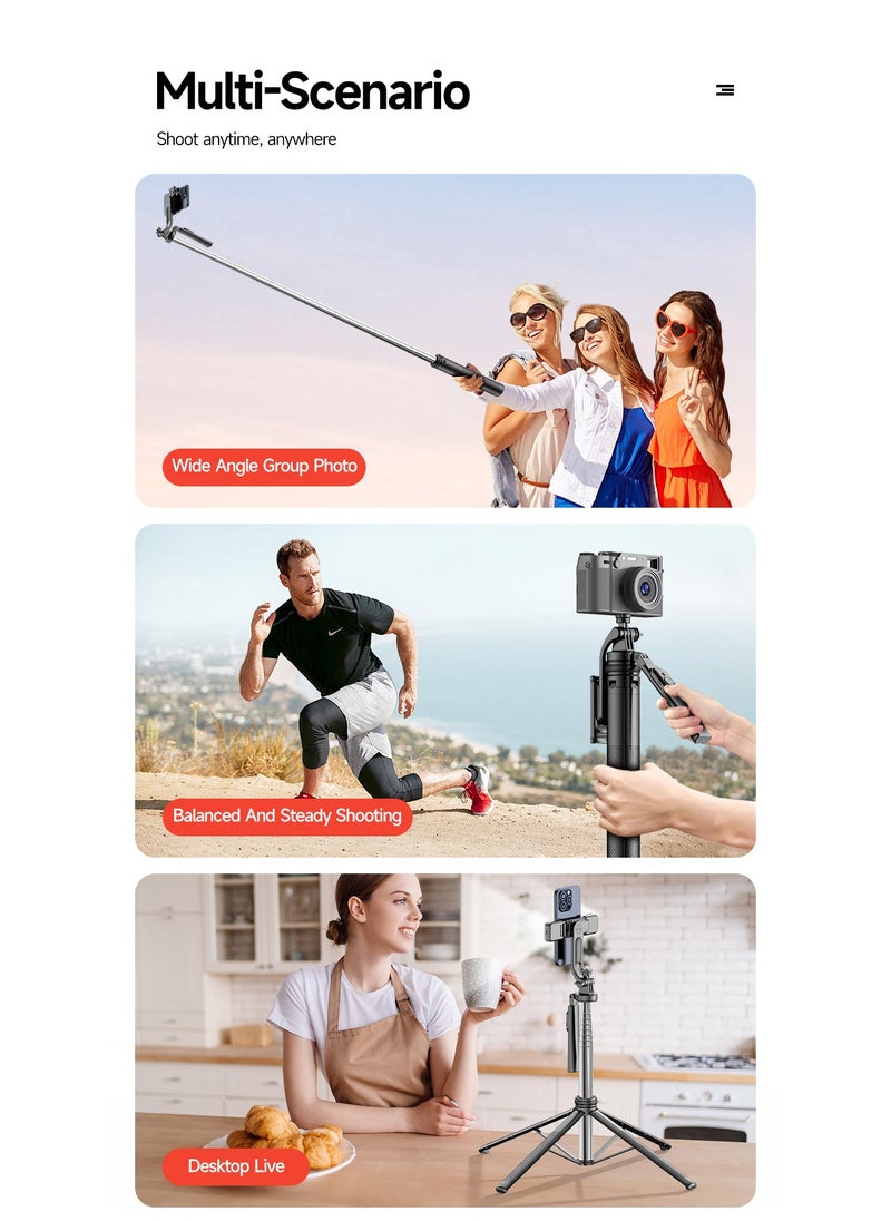 Generic - Stable Quadrapod  Balanced And Stable Shooting  Quadrapod Selfie Stick - Image 1