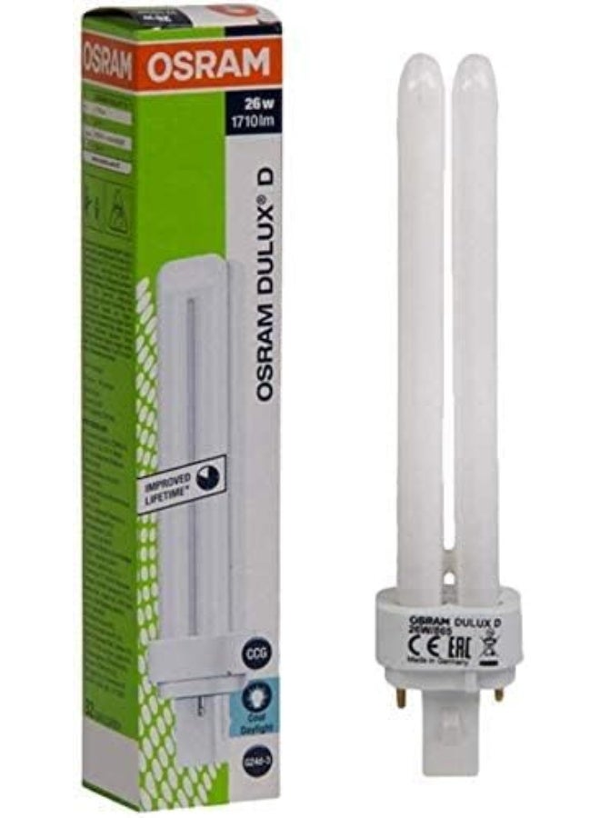 OSRAM Osram Long Lasting Home Decorative Fluorescent Track & Recessed 2 Pin CFL Bulb - 26 Watts (Pack of 4) - Image 3