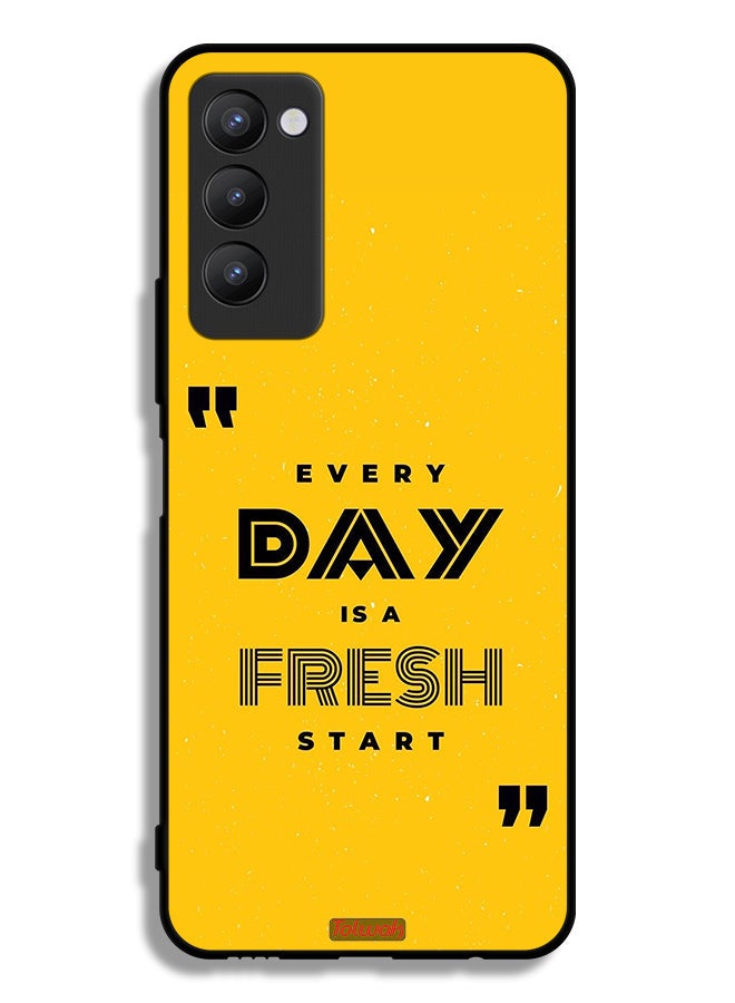 Tolwak Tecno Camon 18 Protective Case Cover Every Day Is A Fresh Start - Image 2