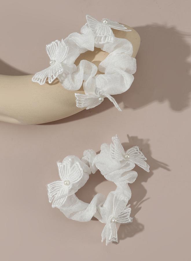 Take Two Set of 2 - Butterfly Hair Ties - Image 1