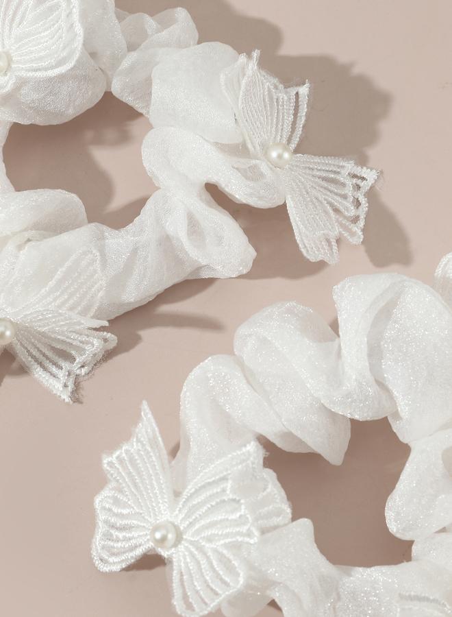 Take Two Set of 2 - Butterfly Hair Ties - Image 3