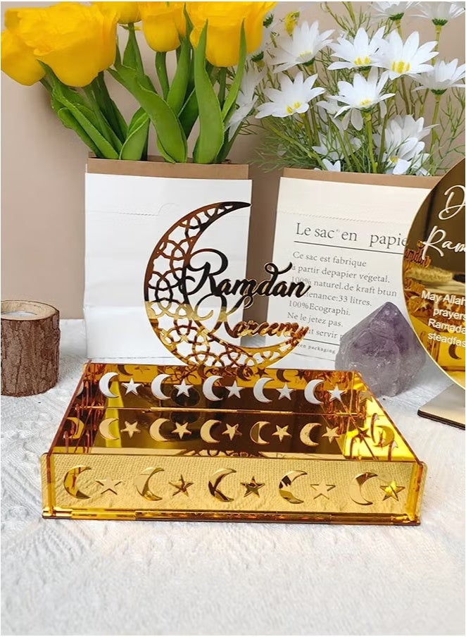 Aijmil صواني تقديم حلويات عائلية لضيافة رمضان - تصاميم أنيقة - Image 2