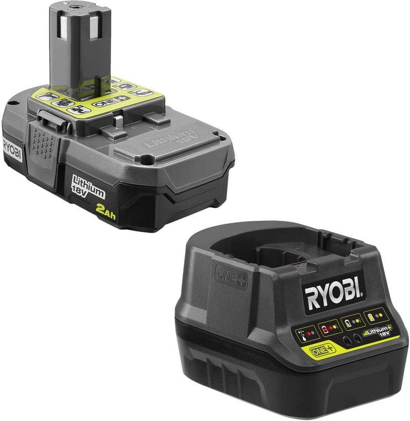 Ryobi ONE+ بخاخ لاسلكي ببطارية ليثيوم أيون 18 فولت مع بطارية 2.0 أمبير وشاحن متضمن باللون الأخضر - Image 4