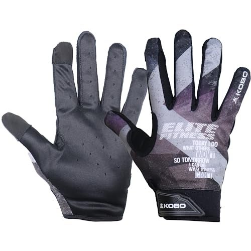 Kobo Gym Gloves CTG-05 for Men and Women, Gloves for Professional Weightlifting, Fitness Training and Workout - Image 1