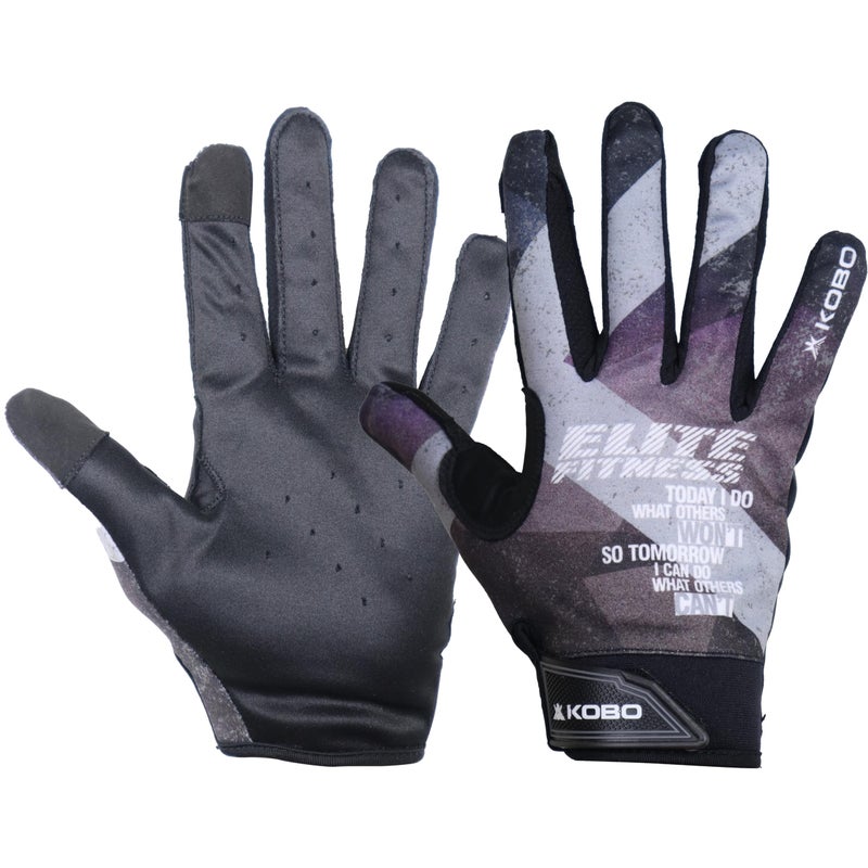 Kobo Gym Gloves CTG-05 for Men and Women, Gloves for Professional Weightlifting, Fitness Training and Workout - Image 3