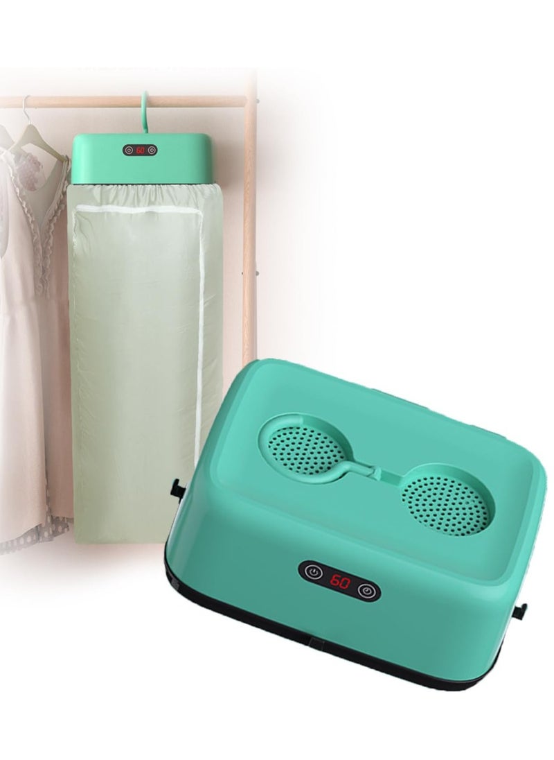 DubaiGallery Portable Clothes Dryer, Compact Travel Portable Electric Clothes Dryer, Small Clothes Dryer, Compact Electric Clothes Dryer with Drying Bag for Clothes, Underwear, Socks  - Image 1