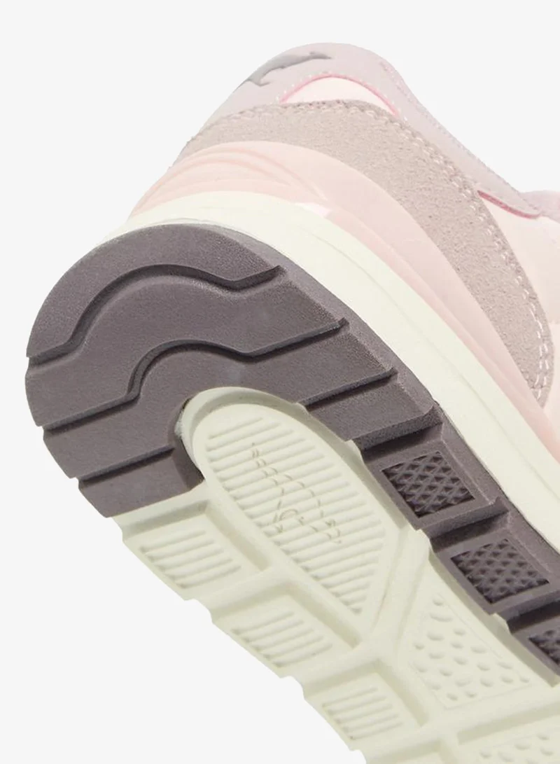 Kangaroos PINK Girls Panelled Hook & Loop School Sports Shoes for Women | Best Price UAE
