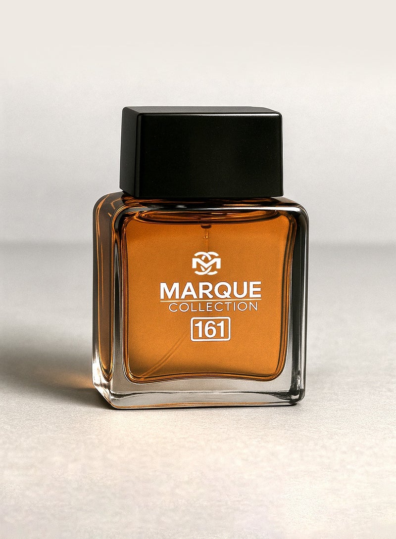 MARQUE COLLECTION Leather Perfume for Men – Marque Collection No. 161 | Long Lasting Leather Perfume for Men with Honey & Woody Notes | 25ml - Image 2
