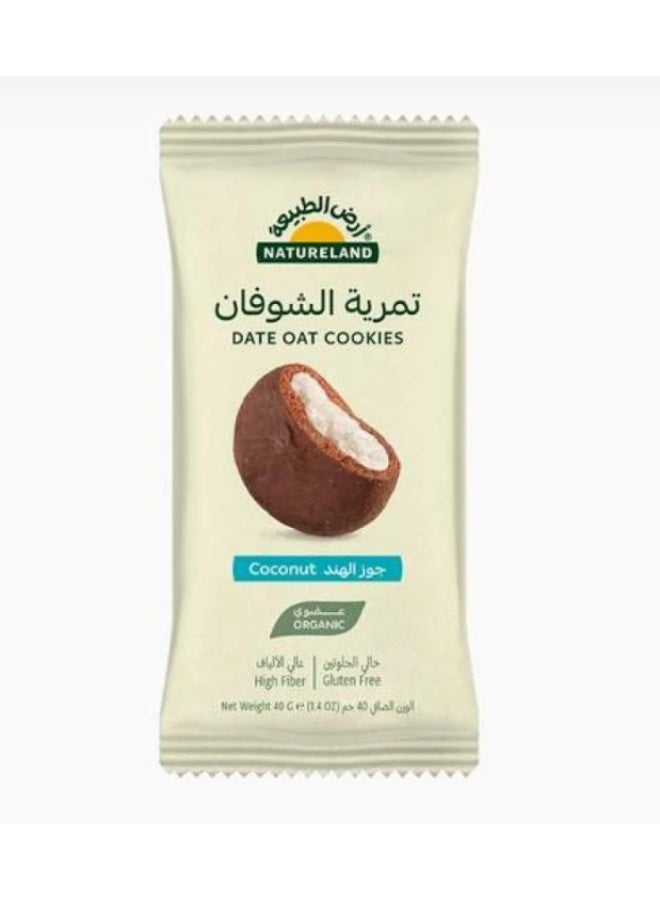 بسكويت التمر والشوفان - جوز الهند 40g