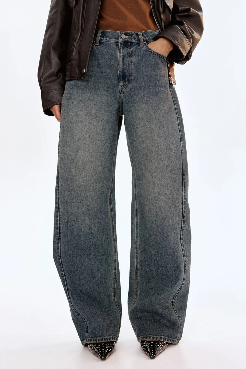 H&M Barrel-leg jeans