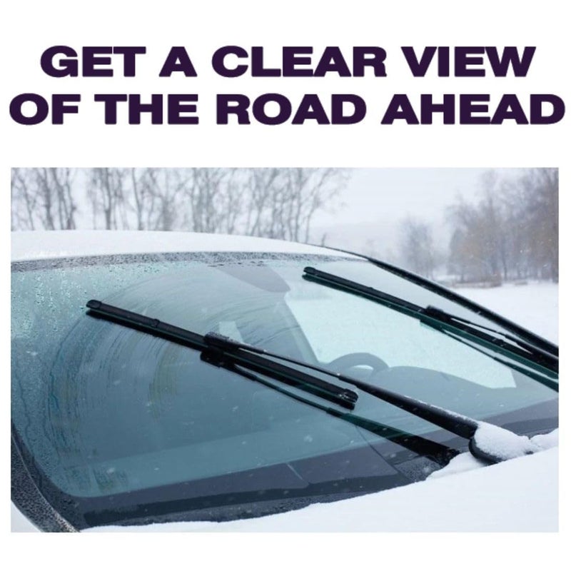 ROYALTECH Frameless Rubber Car Wiper Blades Set of 2 Compatible with (Sail UVA (2010-2016) (D-22,P-16)) - Image 5