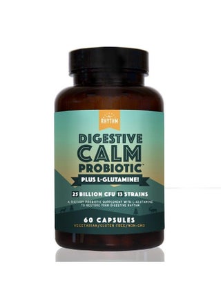 Digestive Calm Probiotic (Plus L-Glutamine) 25 Billion CFU and 13 Strains. - Natural Support for Better Digestion - for Bloating & Constipation + Gas Relief & Leaky Gut - 60 Capsules. - pzsku/Z88399FBCC36E41B7E87CZ/45/_/1683625971/d34ce828-2b17-49e3-8688-021e1c410f3f