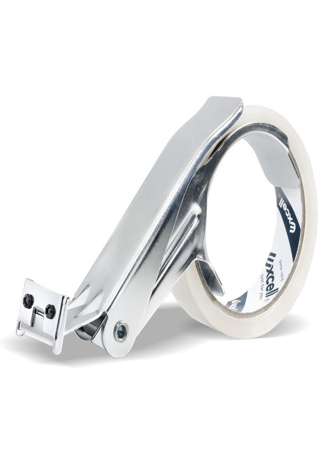 إكسل موزع شريط التغليف إكسيل (عرض 1 بوصة) موزع شريط يدوي، موزع شريط ربط للاستخدام المنزلي والمكتبي والتجاري والمستودعي - Image 1