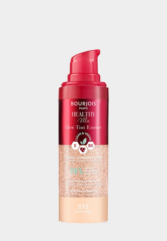 بورجوا باريس Healthy Mix Glow Tint Essence - 015 - Fair Light, 30ml