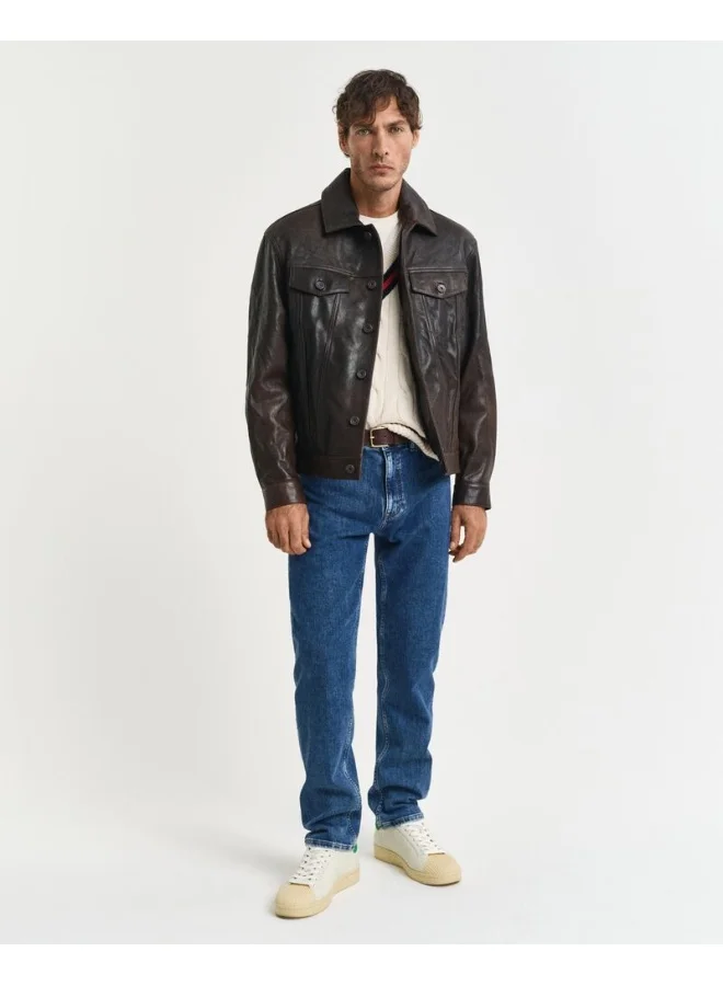 GANT Regular Fit Clean Wash Jeans