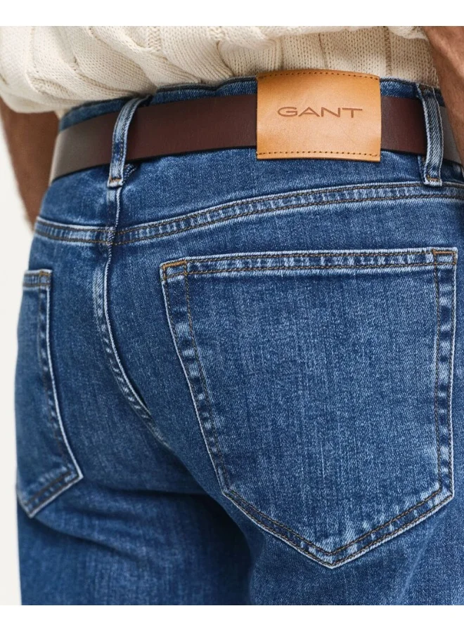 GANT Regular Fit Clean Wash Jeans