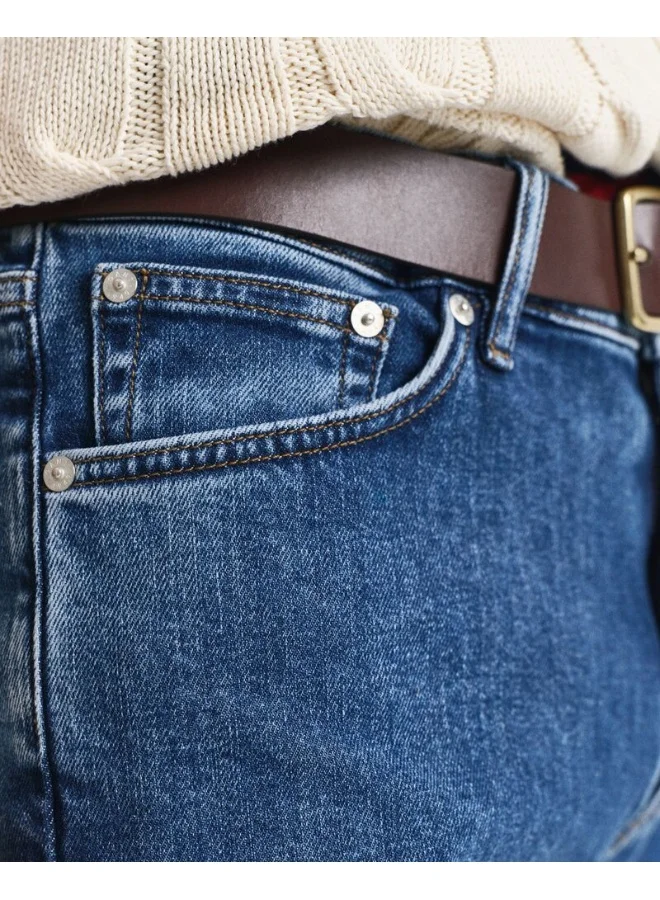 GANT Regular Fit Clean Wash Jeans