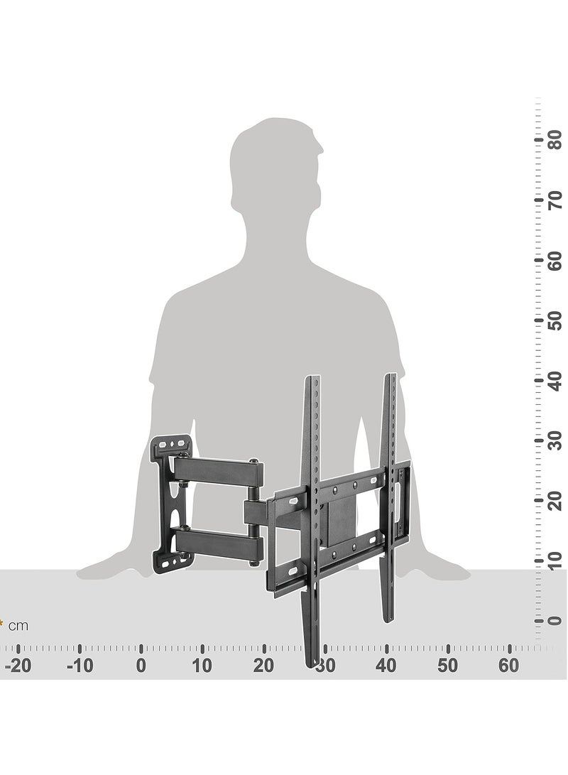 ELTRAZONE Swivelling Tilting Wall Mount for 32 to 55 Inch TV Vesa 400 x 400 - Image 4