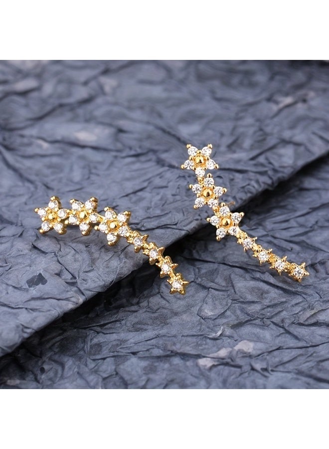 FLOVAZO 4 Pairs French-Inspired Chic Earrings - Premium Alloy Material, Elegant Minimalist Design for Daily Wear Special Occasions - Image 4