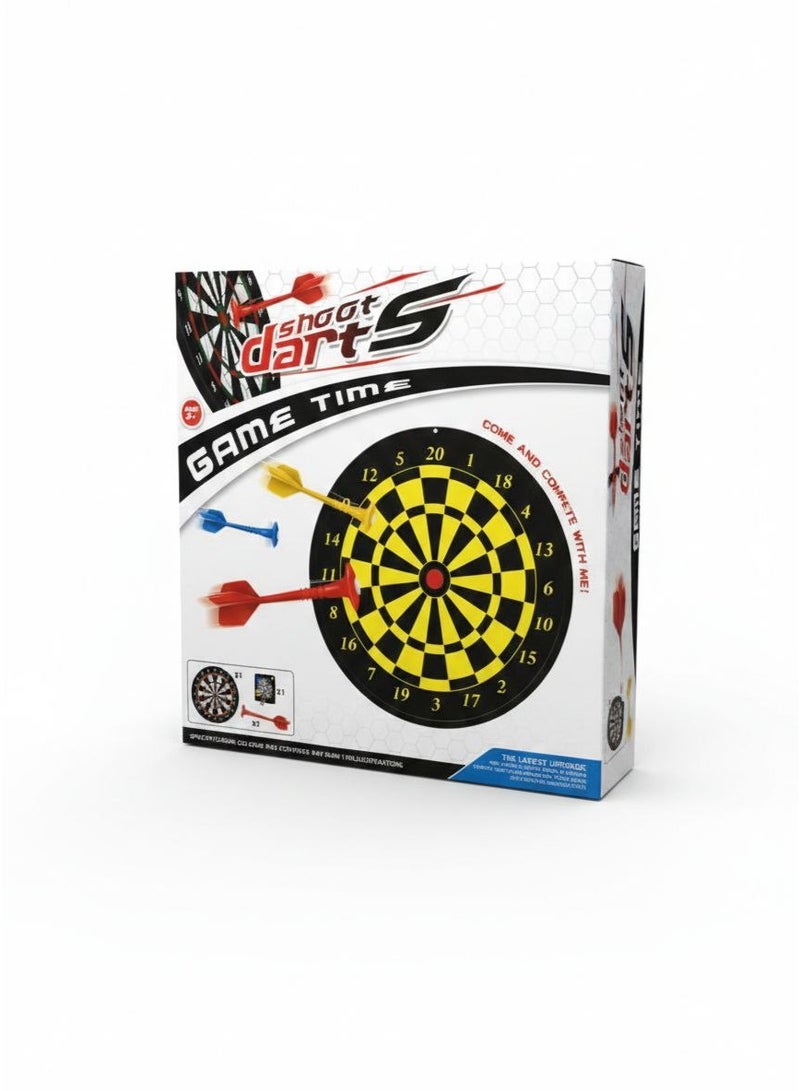 لعبة نشّان تنشين دارت بورد للأطفال والكبار | لوحة نشّان حائط مع سهام آمنة، لعبة تصويب وتصويب سهم، تنشين منزلي للشباب والأولاد، لعبة تحدي وتركيز