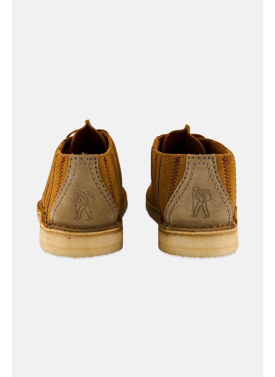 clarks Men Standard Desert Trek Lace Up Shoes, Sand Brown  - Image 2