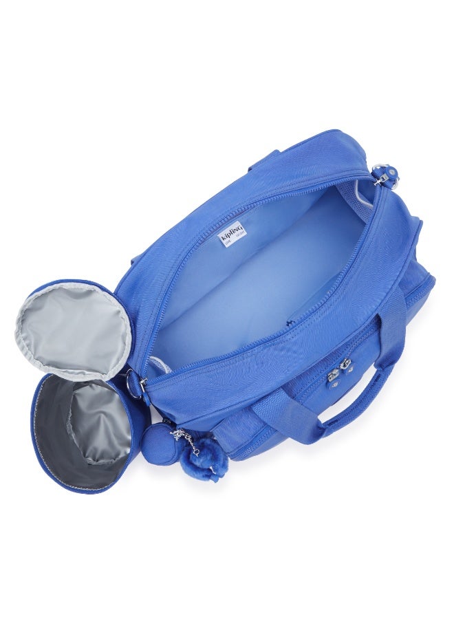 kipling Camama Baby Bag with Changing Mat Havana Blue - Image 3