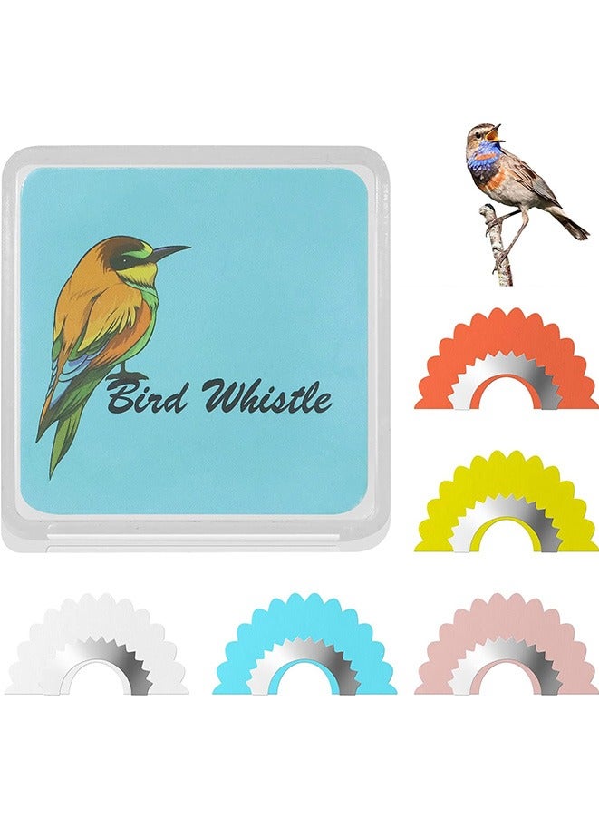 5 Colors Bird Whistle Toys 5 PCS Magic Funny Bird Caller Tongue Tricks Whistle Children Funny Sports - Image 1