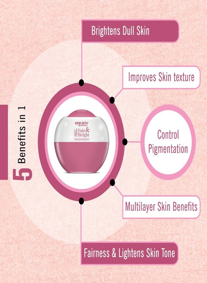 KEYA SETH AROMATHERAPY, DEVICE OF DROP KEYA SETH AROMATHERAPY Fair & Bright Day & Night Cream Combo - Skin Brightening, Whatening, Nourishing,Overnight Repair Fairness Mouisturizer Enriched with Essential Oil, 100g - Image 5