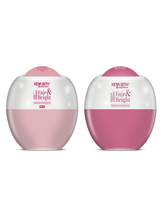 KEYA SETH AROMATHERAPY, DEVICE OF DROP KEYA SETH AROMATHERAPY Fair & Bright Day & Night Cream Combo - Skin Brightening, Whatening, Nourishing,Overnight Repair Fairness Mouisturizer Enriched with Essential Oil, 100g - Image 1