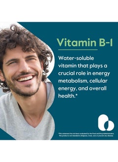 BESTVITE BESTVITE Vitamin B-1 100mg (240 Vegetarian Capsules) - No Stearates - No Dicalcium Phosphate - Vegan - Non GMO - Gluten Free  - Image 4