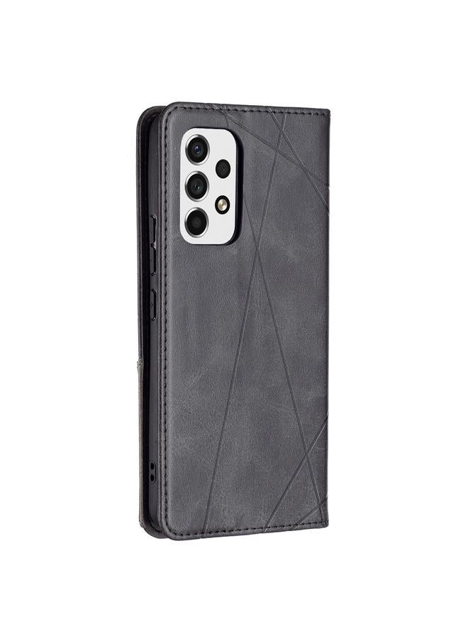 S-TOP Case For Samsung Galaxy A53 5G Prismatic Invisible Magnetic Leather Phone Case - Image 3