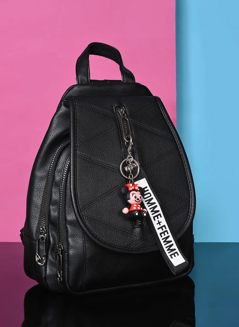 Haute Sauce  Ebony Expedition Black Backpack for Women | Best Price UAE