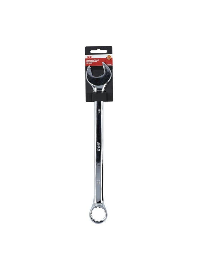 ACE Nickel-Chrome Plated Durable Combination Wrench Silver 32mm 1486 
