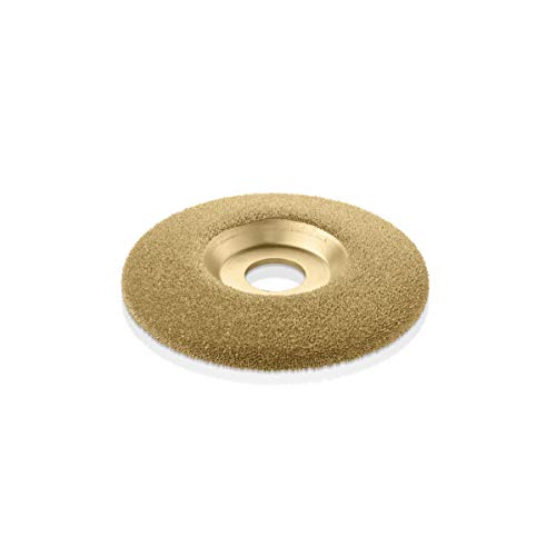 Kutzall Original Shaping Disc - Fine, 4-1⁄2" (114.3mm) Diameter X 7⁄8" (22.2mm) Bore - Coping Woodworking Angle Grinder Attachment for DeWalt, Bosch. Abrasive Tungsten Carbide, SD412O230 - Image 2
