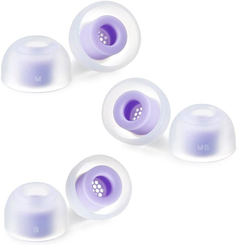 AZLA SednaEarfit MAX for Galaxy Buds 2 Pro (S/MS/M), Earbud Tips for Wireless Headphones, Noise Canceling Earbuds Replacement Tips, Samsung-Certified Eartips for Galaxy Buds 2 Pro - Image 1
