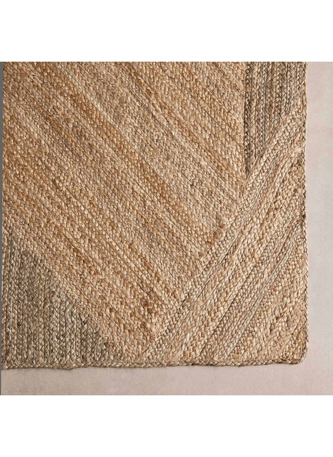 Home Box Avesi Handmade Jute Cotton Rug 170 x 120 cm  - Image 2