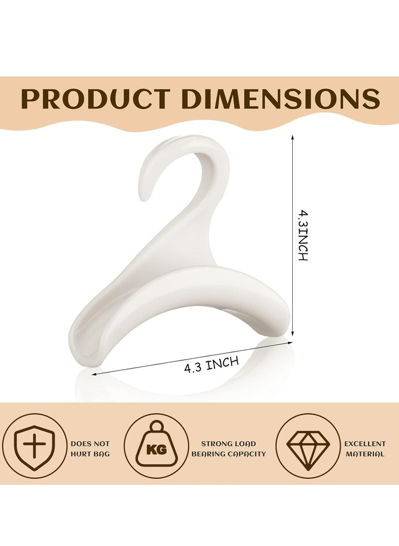 Oasisgalore 9 Pc Acrylic Bag Hanger Set - Purse Hanger Hook for Handbags, Backpacks, Totes.  - Image 2