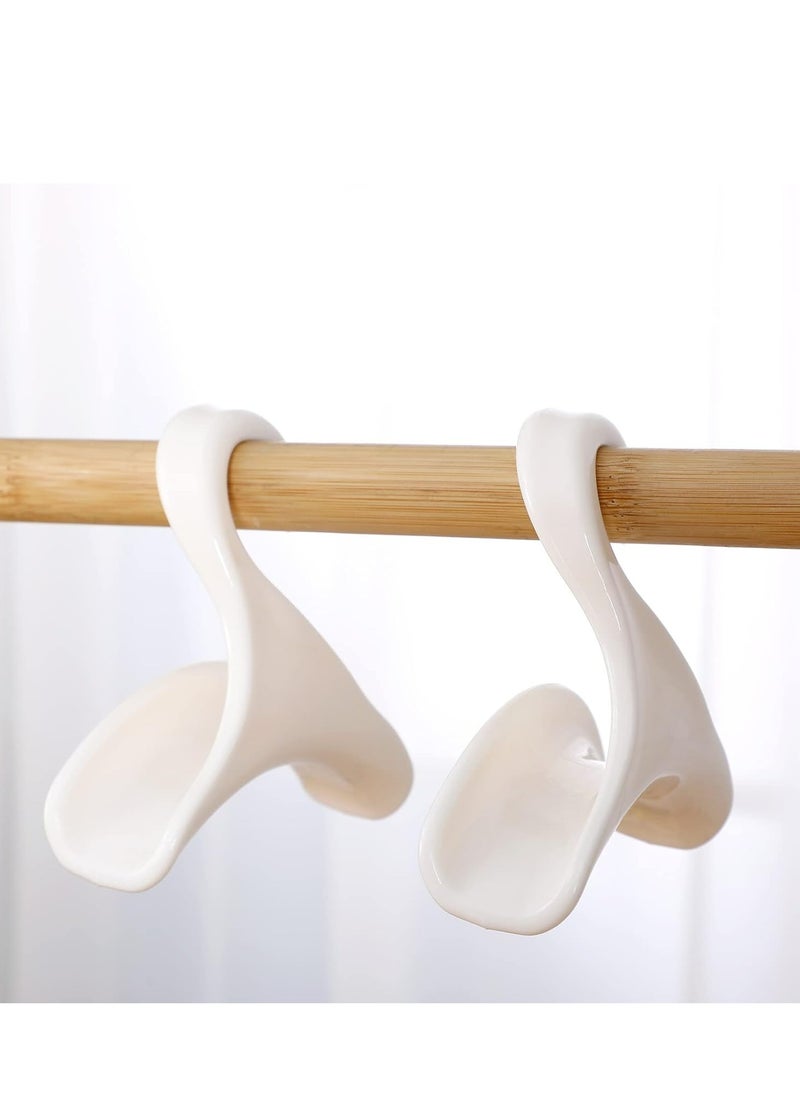 Oasisgalore 9 Pc Acrylic Bag Hanger Set - Purse Hanger Hook for Handbags, Backpacks, Totes.  - Image 4